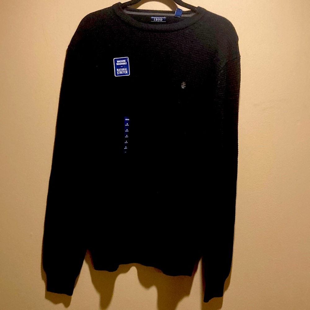 Mens Izod Long Sleeve sweater